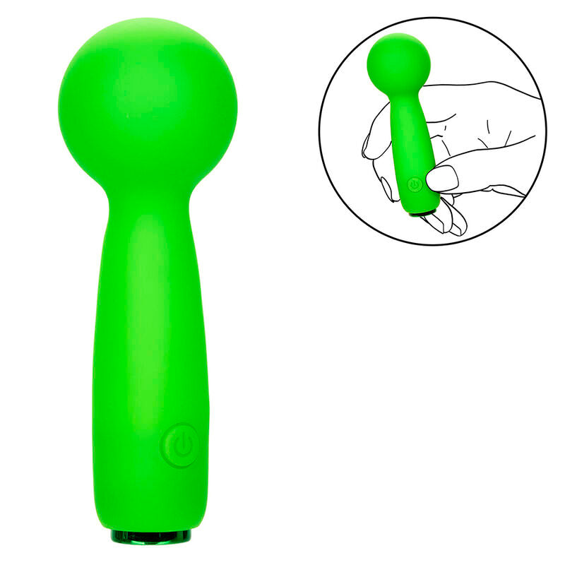 CALEXOTICS - NEON VIBES IL MINI MASSAGGIATORE BUBBLY VIBE 10 VIBRAZIONI VERDE