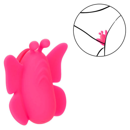 CALEXOTICS - NEON VIBES STIMOLATORE FLUTTER VIBE 10 VIBRAZIONI ROSA