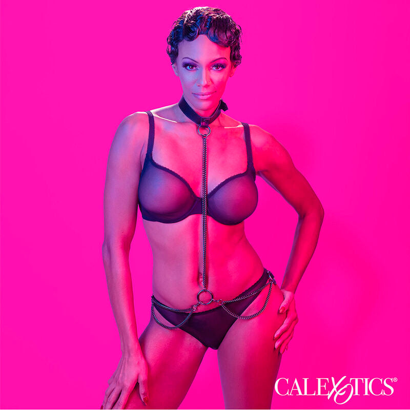 CALEXOTICS - EUPHORIA COLLARE E GUINZAGLIO A CATENA