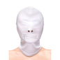 NS NOVELTIES - FETISH & FASHION PASAMONTAÑAS COMPLETO CON CREMALLERA NYLON BLANCO