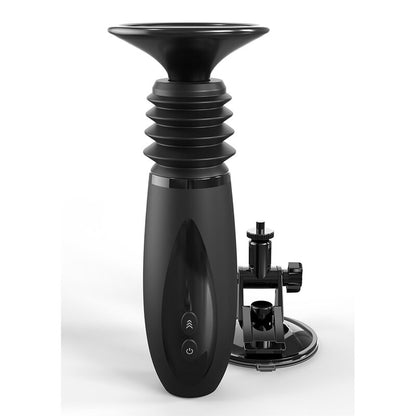 SERIE FETISH FANTASY - BODY DOCK THRUSTER CON DILDO E 7 MODALITÀ DI SPINTA, NERO