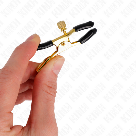 KINK - MORSETTI PER CAPEZZOLI ORO 6 CM