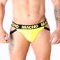 MACHO - MX25A JOCK AMARILLO LYCRA XL