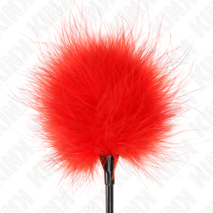 KINK - PIUME ROSSE PER IL SOLLETICO UTILIZZATE PER IL KIT BONDAGE 27 CM