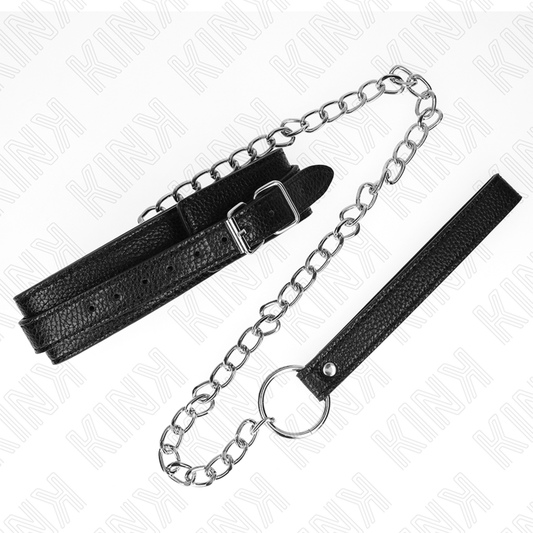 KINK - COLLARE CON GUINZAGLIO A FORMA DI SERPENTE DA 65 CM