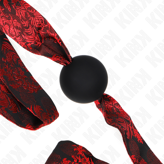 KINK - SCANDAL BALL GAG IN SILICONE 4,5 CM MODELLO 2 146 x 4 CM