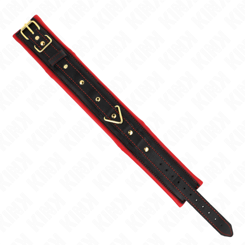 KINK - COLLARE REGOLABILE IN TESSUTO TINTA UNITA 33-48 CM X 5,7 CM
