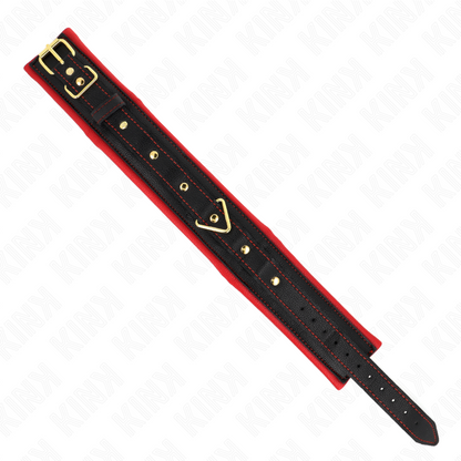 KINK - COLLARE REGOLABILE IN TESSUTO TINTA UNITA 33-48 CM X 5,7 CM