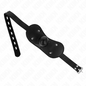 KINK - BALL GAG CON MASCHERA BOCCALE E CHIUSURA REGOLABILE 42-60 CM