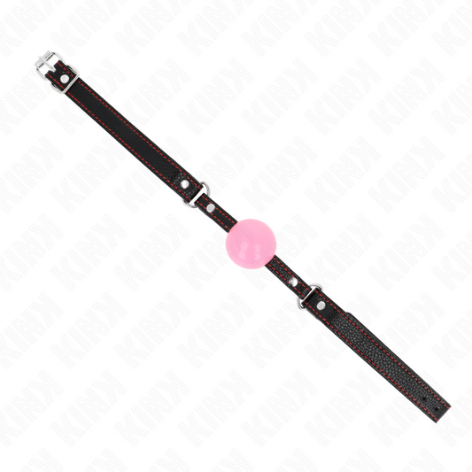 KINK - BALL GAG ORO ROSA 4 CM 60 x 2 CM