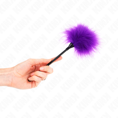 KINK - PIUME VIOLA PER IL SOLLETICO UTILIZZATE PER IL KIT BONDAGE 27 CM