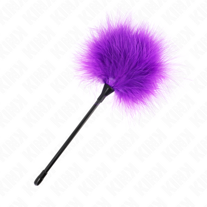 KINK - PIUME VIOLA PER IL SOLLETICO UTILIZZATE PER IL KIT BONDAGE 27 CM