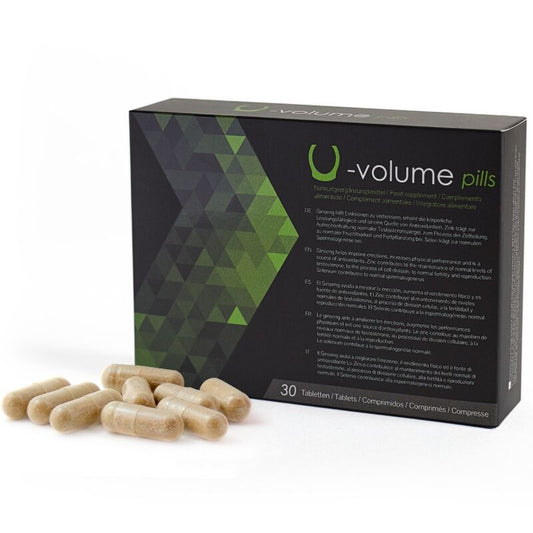 500 COSMETICI - U-VOLUME AUMENTA LA QUALITÀ E LA QUANTITÀ DELLO SPERMA - 30 CAPSULE