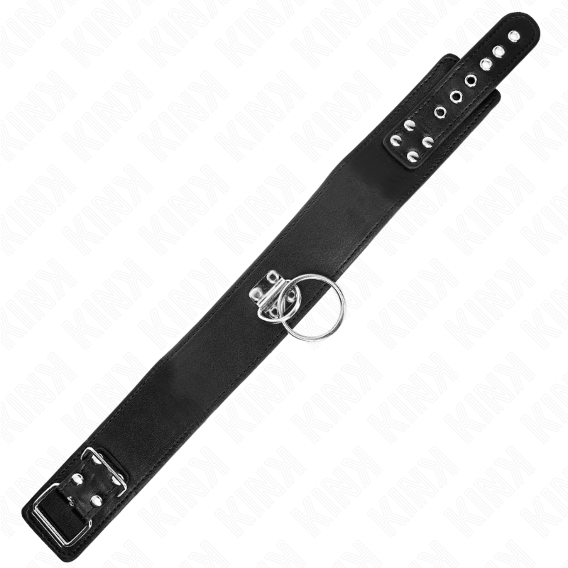 KINK - COLLARE CON BORCHIE DA 116 CM E GUINZAGLIO IN SIMILPELLE DA 50 X 5 CM