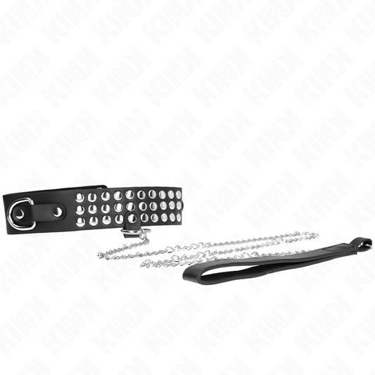 KINK - COLLARE REGOLABILE CON GLITTER DA 65 CM 37-42 CM X 5,3 CM