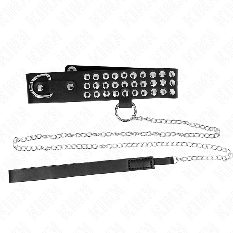 KINK - COLLARE REGOLABILE CON GLITTER DA 65 CM 37-42 CM X 5,3 CM