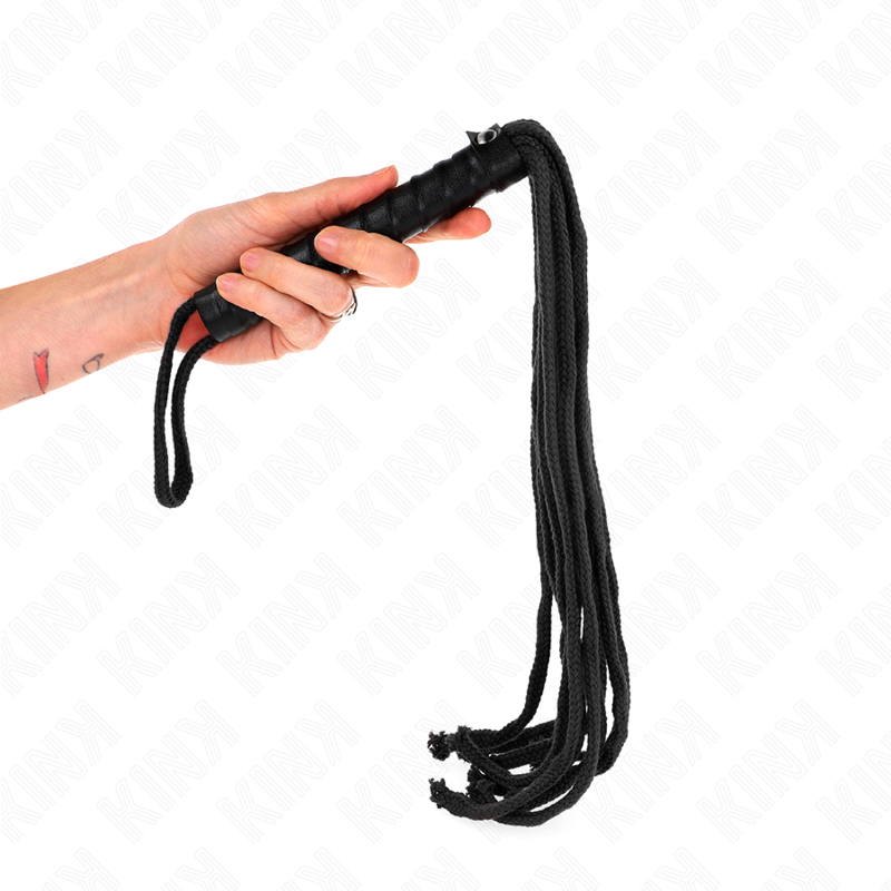 KINK - FRUSTA DI CORDA NERA 56 CM