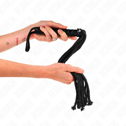 KINK - FRUSTA DI CORDA NERA 56 CM