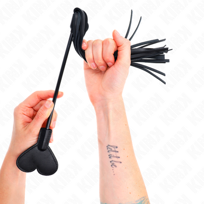 KINK - FRUSTA A FORMA DI CUORE CON PAGAIA 35 CM
