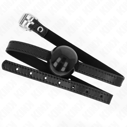 KINK - BANDAIA A PALLA SINGOLA DA 4 CM NERA 65 x 1,5 CM