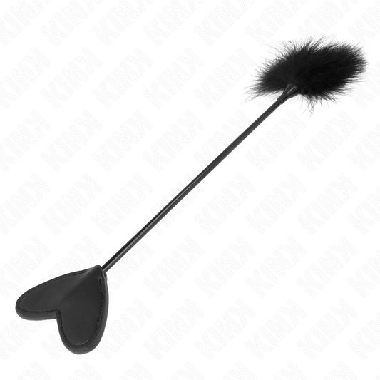KINK - PIUME DA SOLLETICO CON PAGAIA A CUORE 31 CM