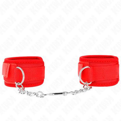 KINK - BRACCIALETTI IN NEOPRENE ROSSI 42 X 5 CM