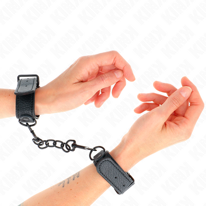 KINK - FASCE PER POLSI REGOLABILI PER PRINCIPIANTI 13-23 CM X 2,2 CM