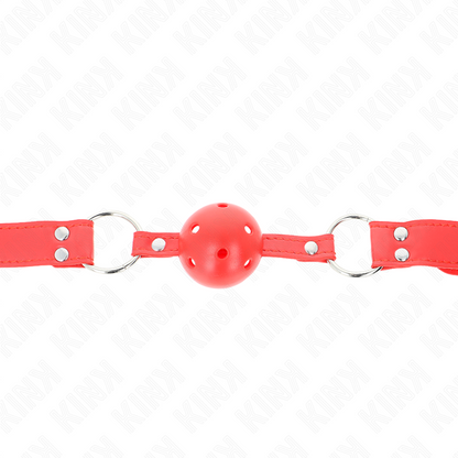 KINK - BALLA RIGIDA ROSSA CAVO DA 4,5 CM COMPLETA 62 x 2 CM