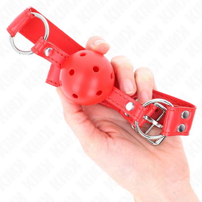 KINK - BALLA RIGIDA ROSSA CAVO DA 4,5 CM COMPLETA 62 x 2 CM