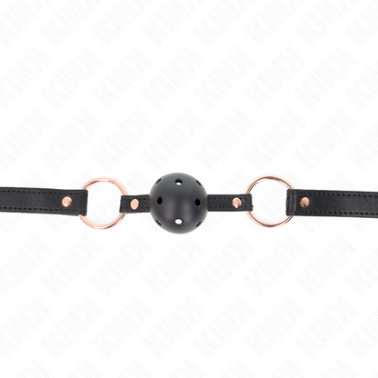 KINK - BALL GAG IN TPE PREMIUM 4 CM 60 x 2 CM