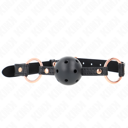 KINK - BALL GAG IN TPE PREMIUM 4 CM 60 x 2 CM