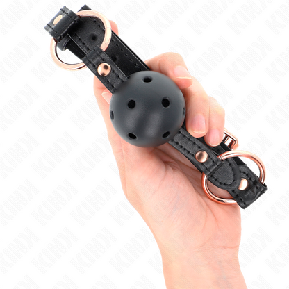 KINK - BALL GAG IN TPE PREMIUM 4 CM 60 x 2 CM