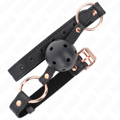 KINK - BALL GAG IN TPE PREMIUM 4 CM 60 x 2 CM