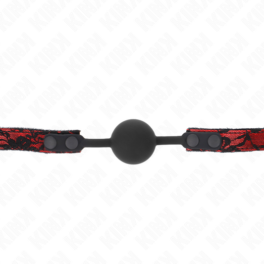KINK - SCANDAL BALL GAG IN SILICONE 4 CM MODELLO 1 65 x 2 CM