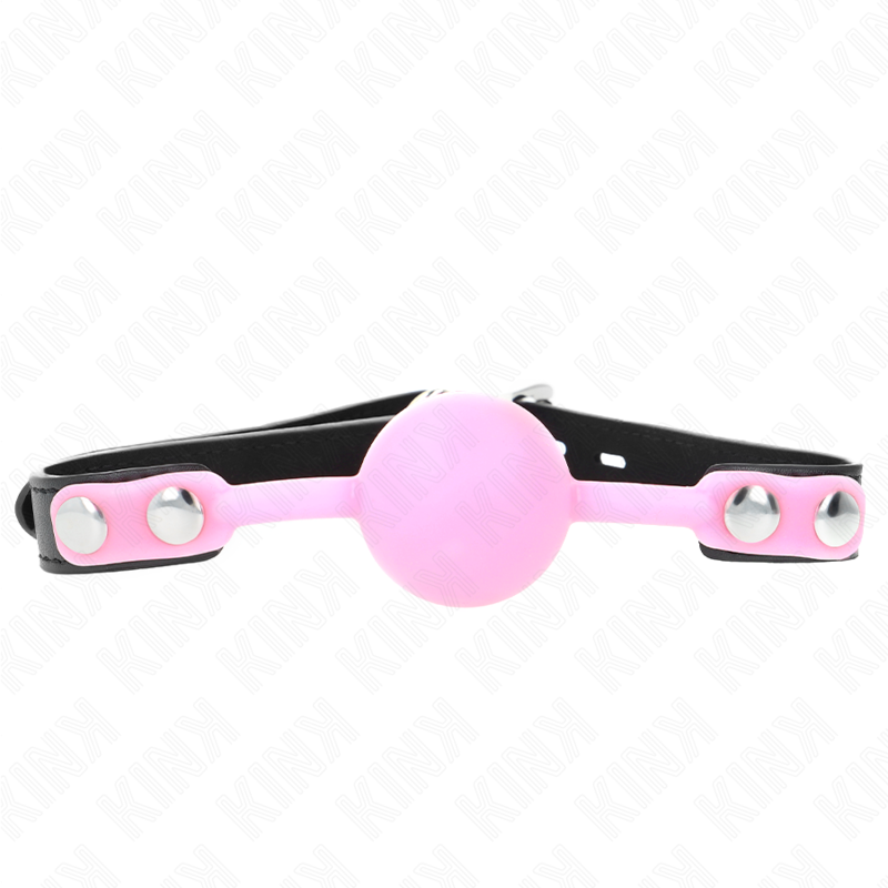 KINK - BALL GAG IN SILICONE LUMINOSO DA 4 CM 60 x 2 CM