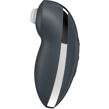SATISFYER - TAP &amp; CLIMAX 2 VIBRATORE E STIMOLATORE GRIGIO