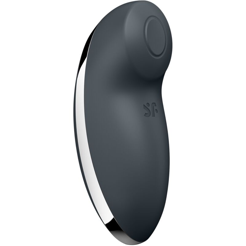 SATISFYER - TAP &amp; CLIMAX 2 VIBRATORE E STIMOLATORE GRIGIO