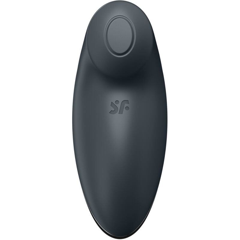 SATISFYER - TAP &amp; CLIMAX 2 VIBRATORE E STIMOLATORE GRIGIO