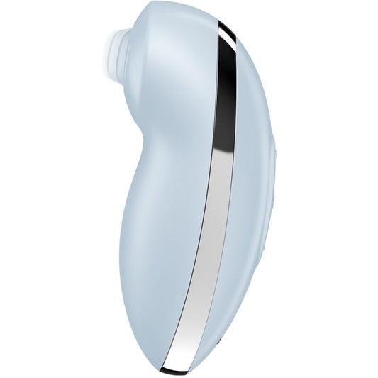SATISFYER - TAP &amp; CLIMAX 2 VIBRATORE E STIMOLATORE BLU