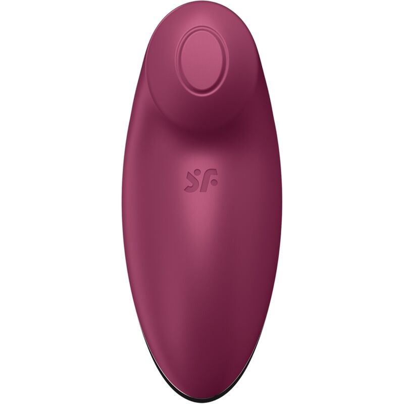 SATISFYER - TAP &amp; CLIMAX 2 VIBRATORE E STIMOLATORE ROSSO