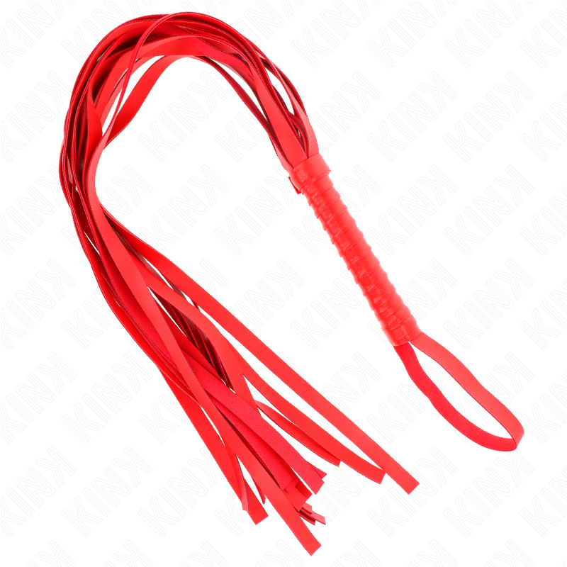 KINK - FRUSTA ROSSA A CODA LUNGA CON MANICO CORTO 70 CM