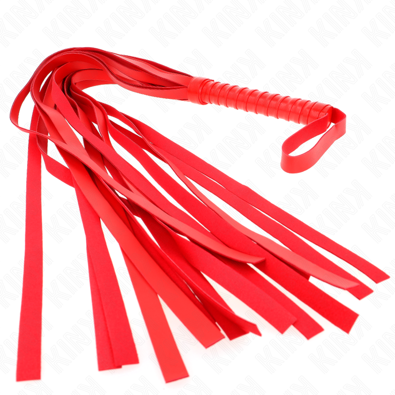KINK - FRUSTA ROSSA A CODA LUNGA CON MANICO CORTO 70 CM