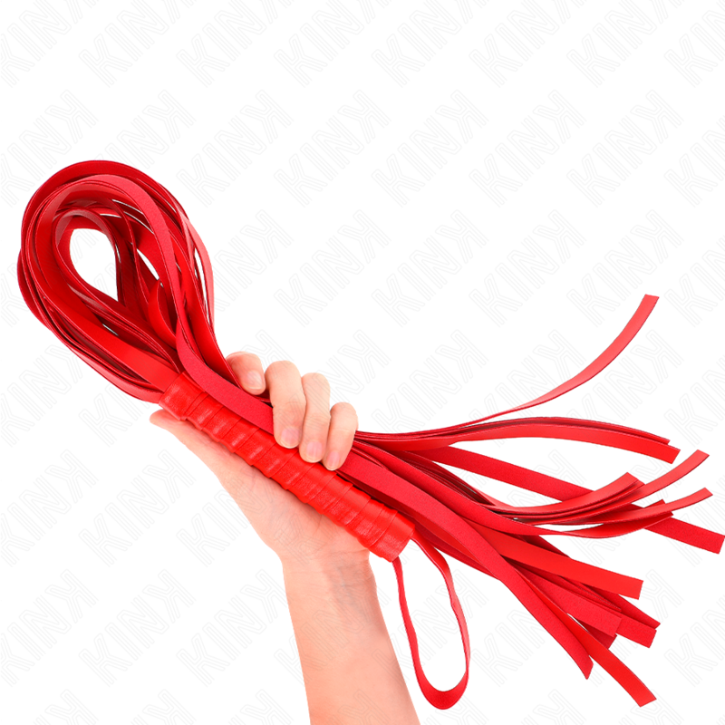 KINK - FRUSTA ROSSA A CODA LUNGA CON MANICO CORTO 70 CM