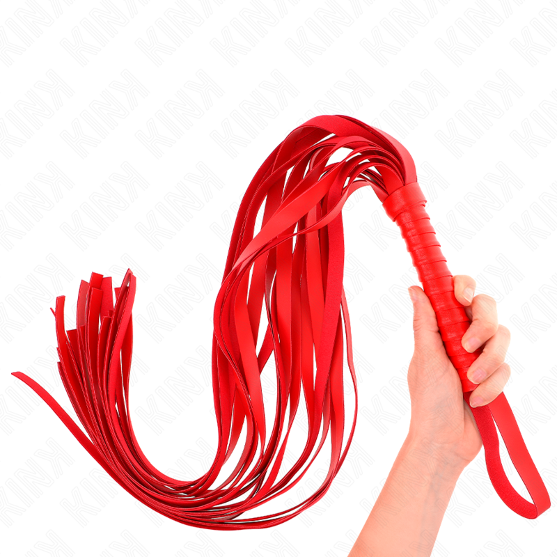 KINK - FRUSTA ROSSA A CODA LUNGA CON MANICO CORTO 70 CM