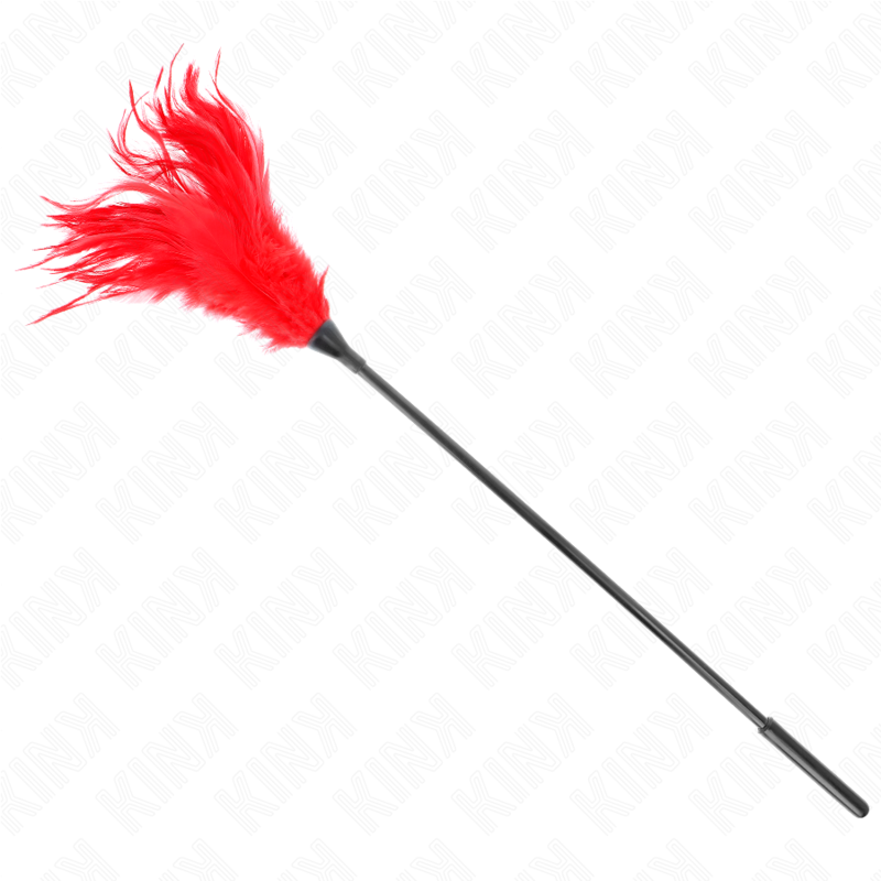 KINK - PIUME MULTIPLE TICKLE ROSSE 45 CM