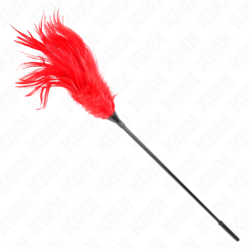 KINK - PIUME MULTIPLE TICKLE ROSSE 45 CM