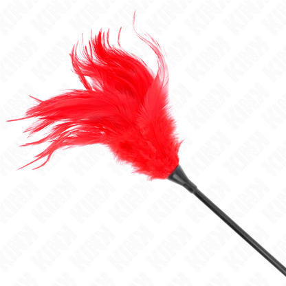 KINK - PIUME MULTIPLE TICKLE ROSSE 45 CM