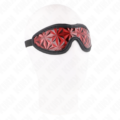 KINK - BENDAGGIO A MOTIVO A ROMBO ROSSO 20,5 x 6 CM