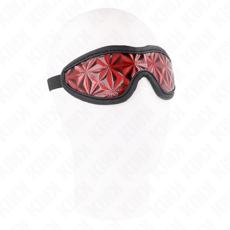 KINK - BENDAGGIO A MOTIVO A ROMBO ROSSO 20,5 x 6 CM