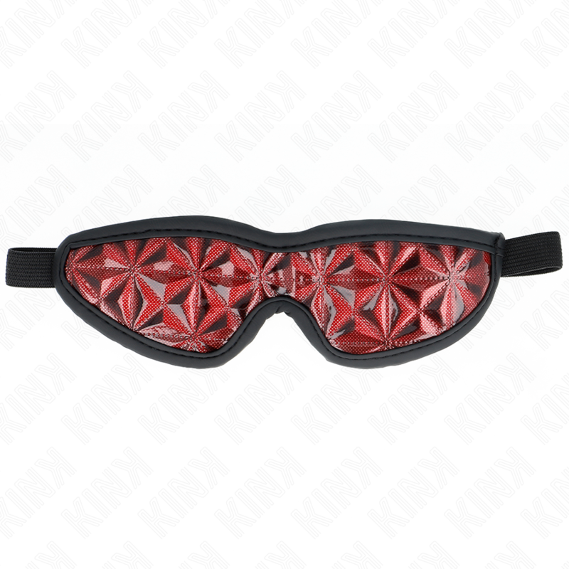 KINK - BENDAGGIO A MOTIVO A ROMBO ROSSO 20,5 x 6 CM